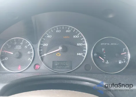 2007 Chevrolet Malibu Ls из США, поврежденный, VIN 1G1ZS58FX7F137387